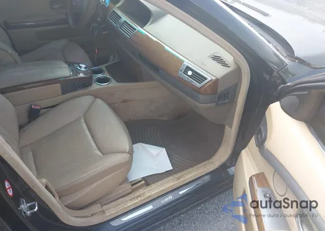 2002 BMW 745Li from USA, damaged, VIN WBAGN63492DR00406